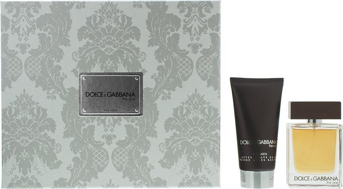 Dolce & Gabbana The One Men geschenkset - 50 ml eau de toilette + 75 ml aftershave - Dolce & Gabbana