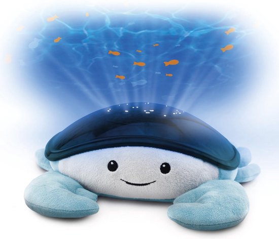 Zazu Oceaan projector met golfjes en visjes Blauw