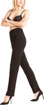 FALKE Fijne Seamless Rib Legging Dames 41168 - Zwart 3009 black Dames - M  40-42