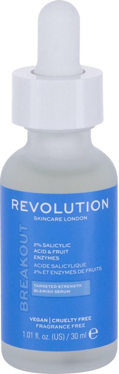 Makeup Revolution - Skincare 2% Salicylic Acid Strength - Skin Serum For Problematic Skin With Acne