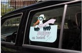 Sticker pour vitres et fenêtres Baby on Board Girl