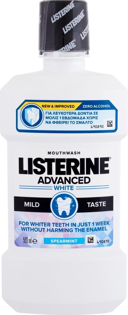Listerine Mouthwash 500 Ml For Unisex