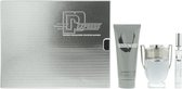 Paco Rabanne Invictus Geschenkset - Eau de Toilettte 50 ml + Shower Gel 100 ml + Travel Spray 10 ml