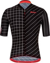 Santini Fietsshirt Korte mouwen Zwart Heren - Eco Sleek Dinamo S/S Jersey Black - 3XL