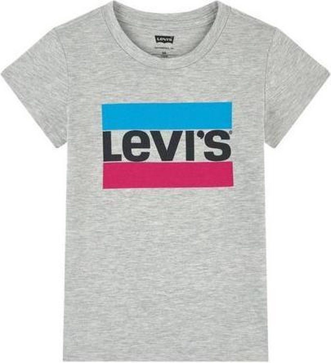 Children’s Short Sleeve T-Shirt Levi’s Sportswear Logo Tee Grijs