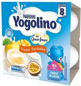 Nestle Nestle Iogolino Strawberry 8 Months 4x 100g