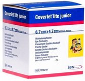 Coverlet Lite Junior Parches Oculares 6,7 Cm X 4,7 Cm 40 Unidades Bsn Medical