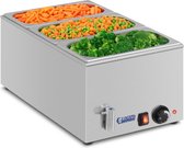 Royal Catering Bain-marie - GN 1/3 - aftapkraan