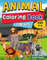 Easy and Fun Animal Designs Coloring Book for Kids