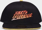 The Fast And The Furious Snapback Pet Gradient Logo Zwart