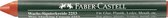 Faber Castell Merkkrijt FC wax 2253 rood -