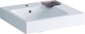 Geberit iCon Wastafel Met Kraangat En Overloop Siersch Rechts 500x485mm KeraTect Wit