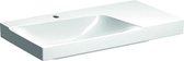 Geberit Xeno² Wastafel Met Kraangat Zonder Overloop Aflegvlak Rechts 900x480mm KeraTect Wit