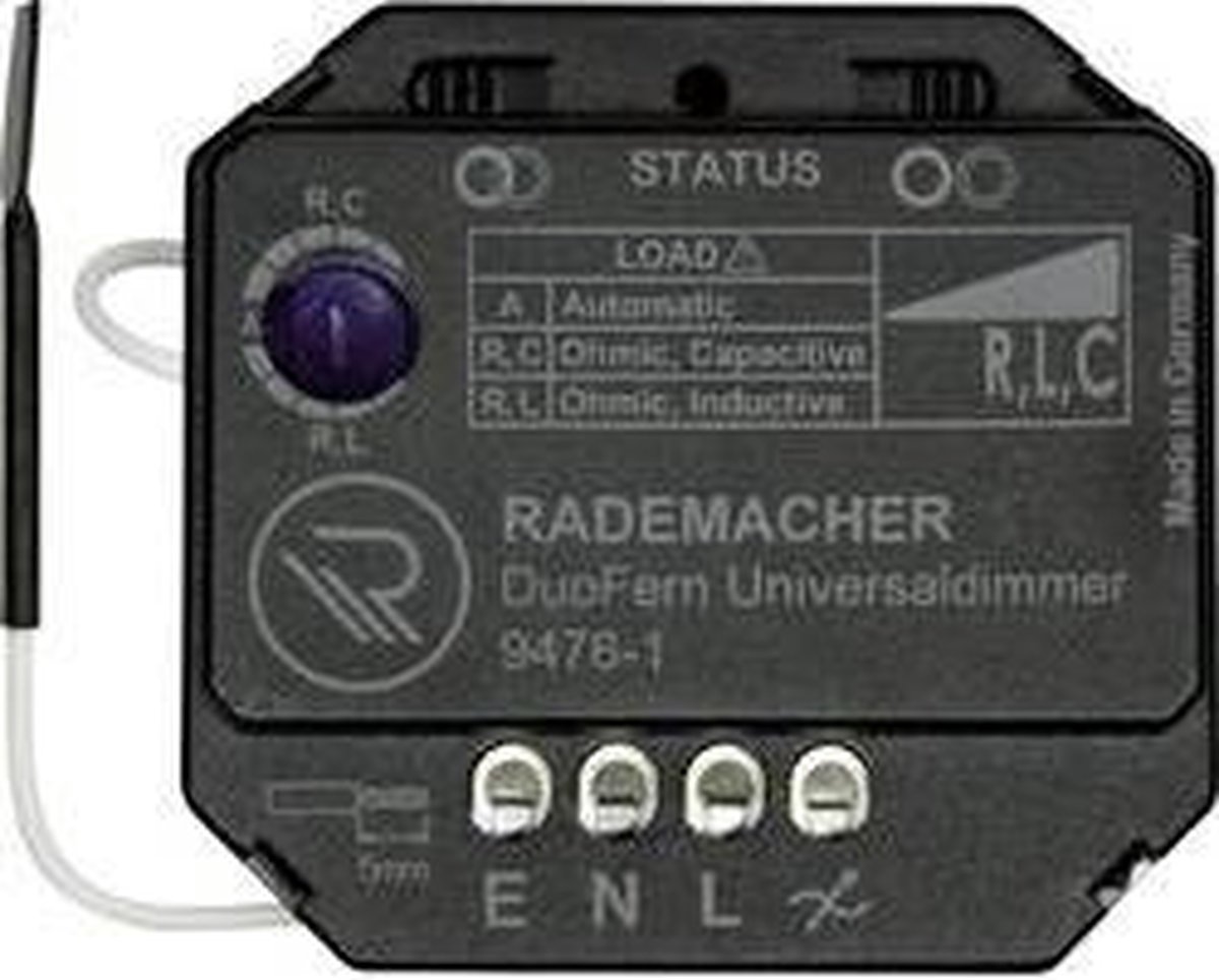 Rademacher DuoFern 35140462 DuoFern 9476-1 Universele dimactor 1-kanaals Inbouw (in muur)