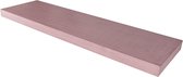 Zwevende wandplank  Roze Beton 38mm - xcm - Duraline