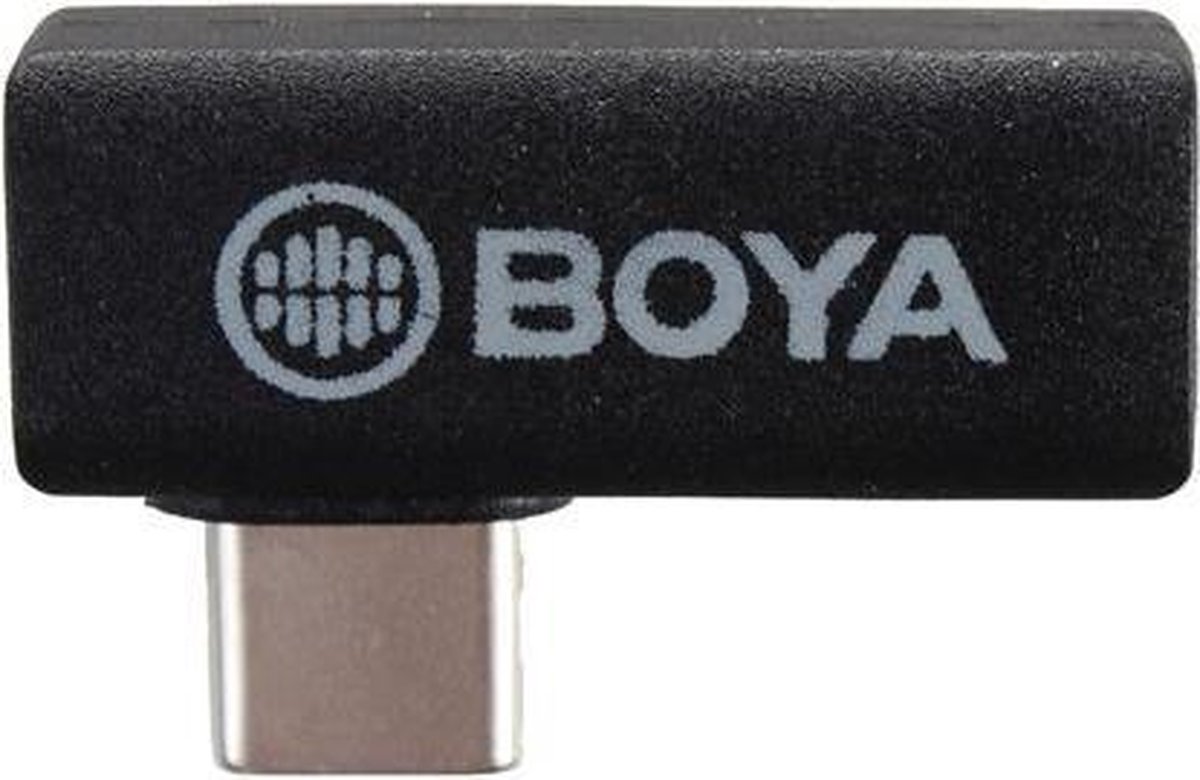 Boya Audio Hoekadapter By-k5 Universeel Android Usb-c Zwart