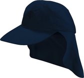 Coolibar UV zonnepet Kinderen - Blauw - Maat L/XL