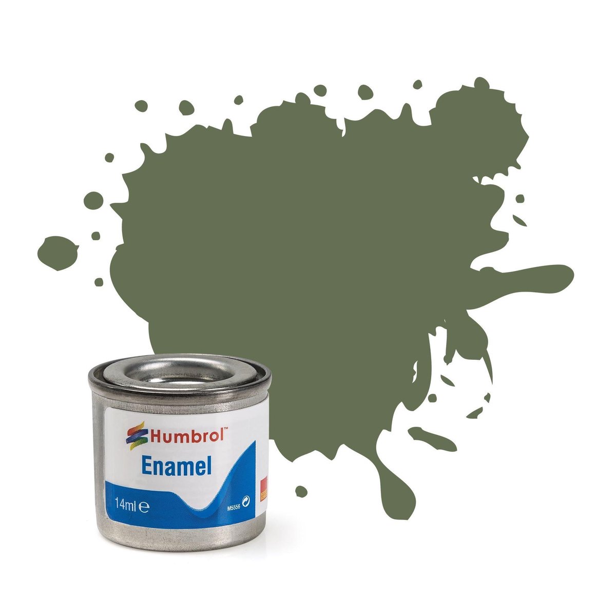 Humbrol Hobbyverf Enamel verf - #105 Marine Green - Matt - Enamel Verf potje - 14 ml