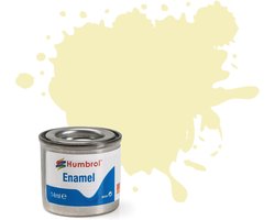 Humbrol Hobbyverf Enamel verf - #41 Ivory - Gloss - Enamel Verf potje - 14 ml