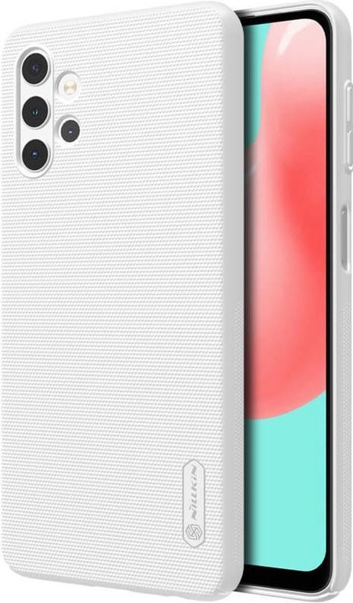Nillkin Super Frosted Shield Hoesje Geschikt voor Samsung Galaxy A32 5G Wit