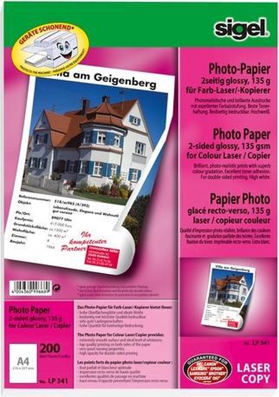 Printpapier Prodesign Colorlok A4 300 Gram