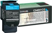 LEXMARK C540, C543, C544, X543, X544 tonercartridge cyaan high capacity 2.000 pagina's 1-pack return program