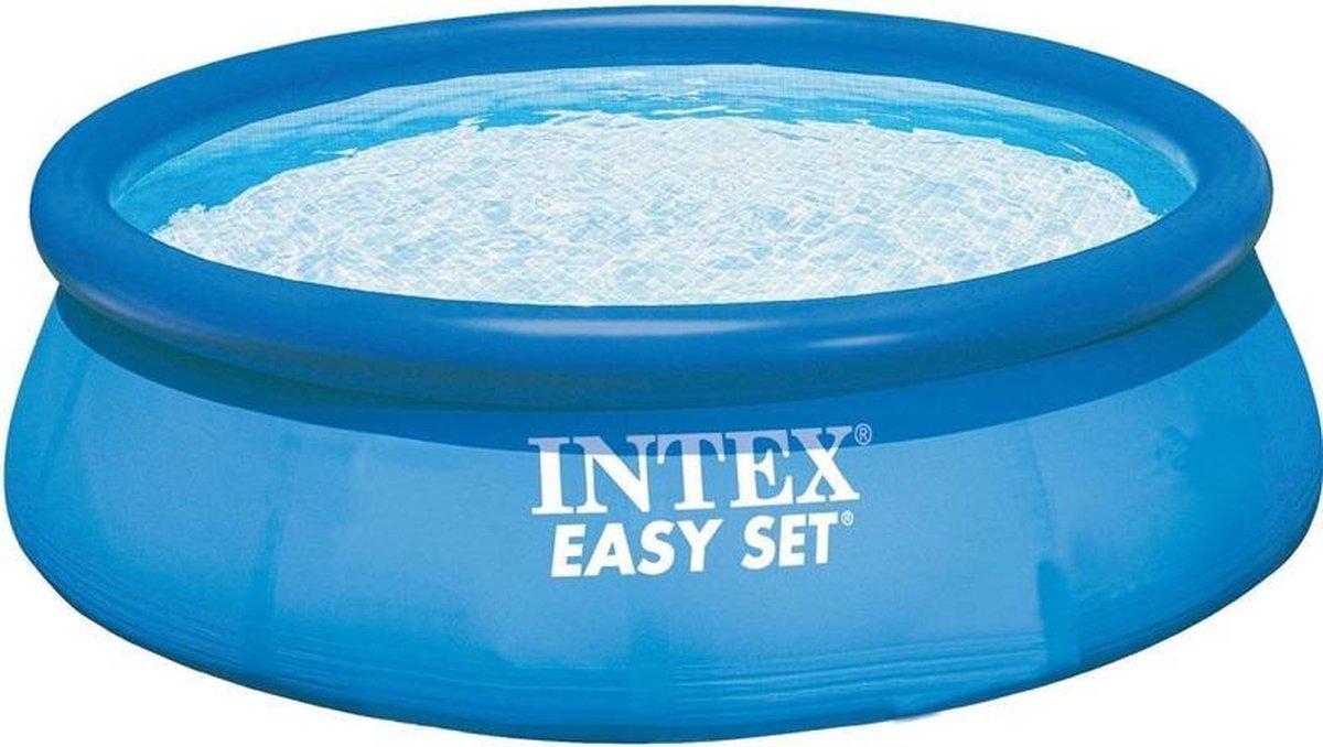 Eik Pas op Helm Intex Opblaaszwembad Easy Pool Set 244 X 76 Cm Blauw excl pomp | bol.com