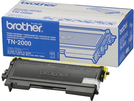 Brother Tn-2000 Zwart Toner