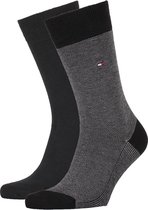 Tommy Hilfiger Sokken Zwart  - Maat 39-42 - Heren - Lente/Zomer Collectie -