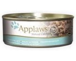 Applaws cat blik adult tuna fillet kattenvoer - 24 x 70 gr