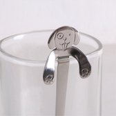 Theelepels Hangende Hond - Lepels voor Koffie & Thee met Honden Motief