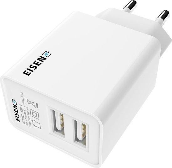 Belkin - Chargeur Secteur USB 12W/2.4A avec Câble Lightning pour