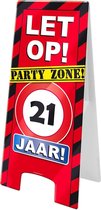 Warning sign - 21 Jaar