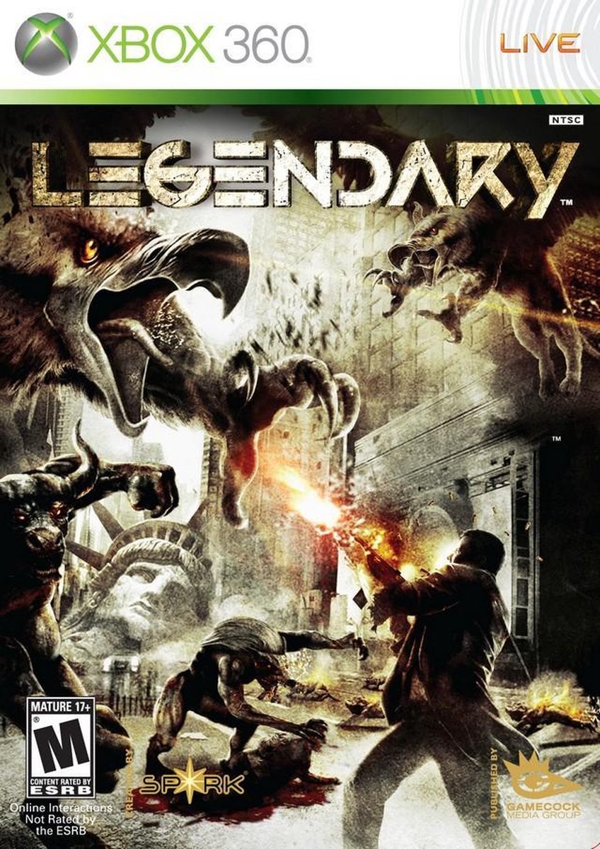 Legendary (Xbox 360 used game)