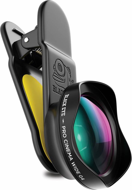 Black Eye Pro Cinema Wide G4 Smartphone Lens - Zwart