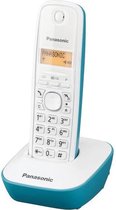 Panasonic KX-TG1611 DECT-telefoon Turkoois, Wit Nummerherkenning