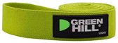 Green Hill Fitness Elastiek - Textiel - 102cm - Licht - Groen