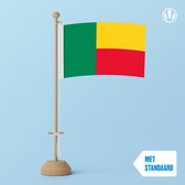 Tafelvlag Benin 10x15cm | met standaard