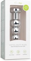 Metalen buttplug - Zilver - Sextoys - Anaal Toys - Dildo - Buttpluggen