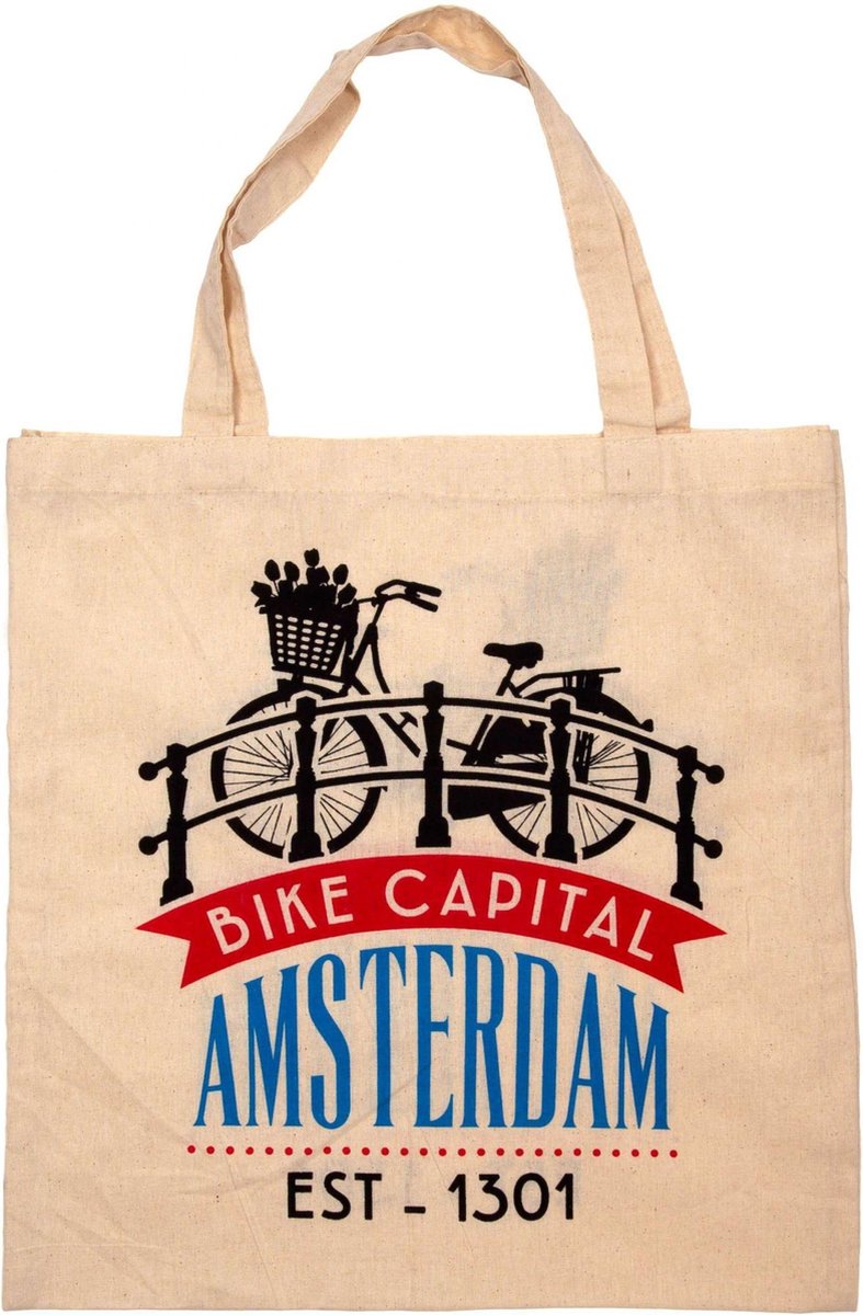 Tas - Amsterdam - Katoen - Rood