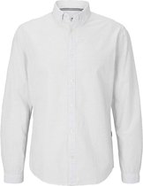 Tom Tailor Lange mouw Overhemd - 1022713 Wolwitecru (Maat: XL)