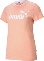 Puma Amplified Graphic T-shirt 585902-26, Vrouwen, Oranje, T-shirt, maat: M