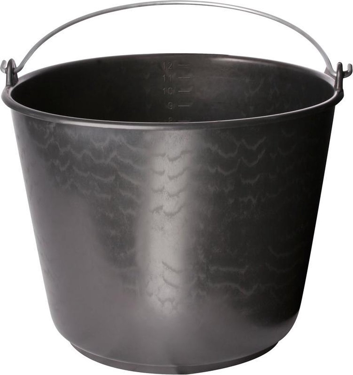 Kreuwel 4001 Bouwemmer - 12L - Zwart