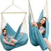 XXL Hangstoel voor 2 Personen - 190x140 Tuin Hangstoel tot 150kg - Zit Hangmat Binnen en Buiten