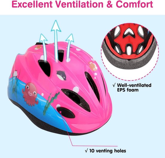 6 stks Kid Bescherming Set Knie Guard Elleboog Guard Pols Guard Set Verstelbare voor kinderen scooter, schaatsen, fiets, multi-sport outdoor activiteit bescherming