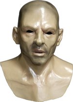Man masker (kaal hoofd) met borststuk