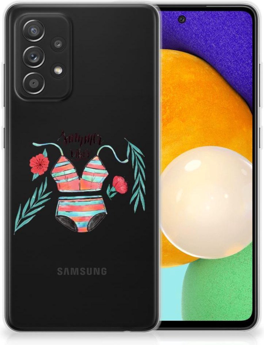 Samsung Galaxy A52 (5G/4G) Telefoonhoesje met Naam Boho Summer