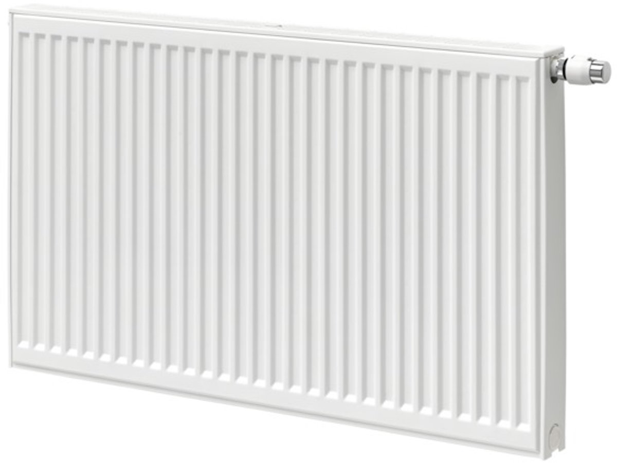 Stelrad Novello ECO paneelradiator 40x100cm type 11 676watt 4 aansluitingen Staal Wit glans