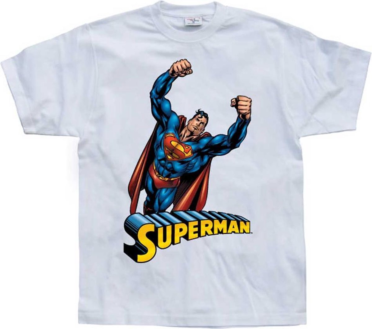 DC Comics Superman Heren Tshirt -S- Flying Wit
