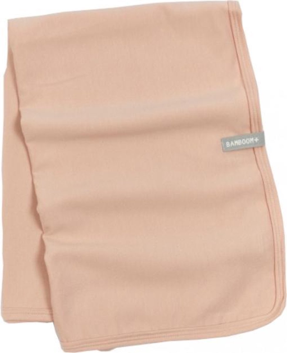 Bamboom Swaddle Wikkeldoek Jersey Poederroze